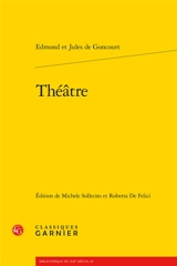 Théâtre - Edmond de Goncourt