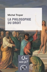 La philosophie du droit - Michel Troper