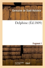 Delphine 1er fragment - Germaine de Staël-Holstein