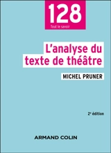 L'analyse du texte de théâtre - Michel Pruner