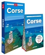 Corse : 3 en 1 : guide, atlas, carte laminée - Agnieszka Fundowicz