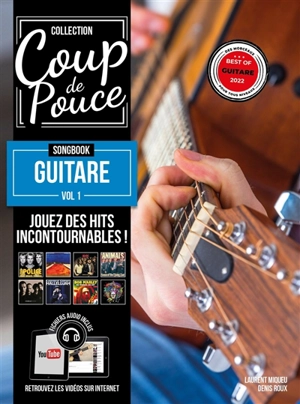 Méthode Coup de pouce Songbook guitare vol.1 - Denis Roux