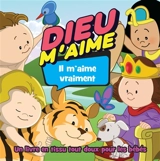 Dieu m'aime, il m'aime vraiment : un livre en tissu tout doux pour les bébés - Jacob Vium-Olesen