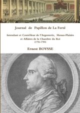 Journal de Papillon de La Ferté - Ernest Boysse