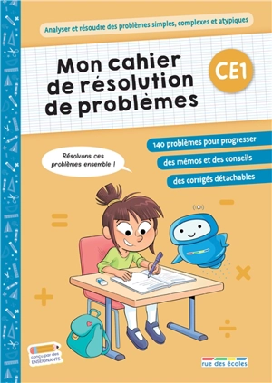 Mon cahier de résolution de problèmes, CE1 : analyser et résoudre des problèmes simples, complexes et atypiques - Marion Démoulin