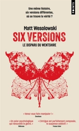 Six versions. Vol. 3. Le disparu du Wentshire - Matt Wesolowski
