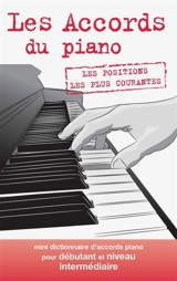 Mini dictionnaire d'accords piano - Denis Roux