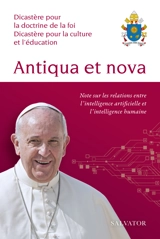 Antiqua et nova : Note sur les relations entre l'intelligence artificielle et l'intelligence humaine - Dicastère pour la doctrine de la foi