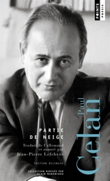Partie de neige - Paul Celan