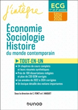 Economie, sociologie, histoire du monde contemporain, ECG 1re et 2e années : tout-en-un, édition 2025-2026