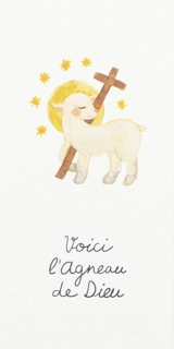 Signet première communion « Voici l'Agneau de Dieu » - God save the King