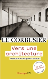 Vers une architecture - Le Corbusier