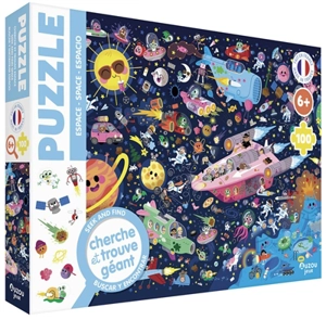 Puzzle cherche et trouve : Espace