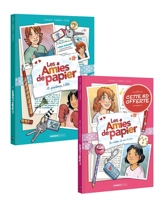 Les amies de papier : t01 + t02 : pack promo - Christophe Cazenove