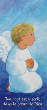 Signet baptême « Ton nom est inscrit dans le coeur de Dieu » - AVM