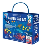 Voyage, découvre, explore : travel, learn and explore. La mer : puzzle ovale. The sea : oval puzzle - Giulia Pesavento