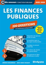 Les finances publiques : 200 questions, déficits, dette publique et loi spéciale, cat. A, cat. B : 2025-2026 - Jérôme Kerambrun