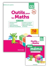 Outils pour les maths CE2 : mon fichier + mon mémo : démarche explicite, conforme aux programmes - Marie-Laure Frey-Tournier