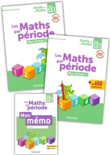 Les maths par période CE1 : mon fichier 1 + mon fichier 2 + mon mémo : démarche explicite, conforme aux programmes - Natacha Besset