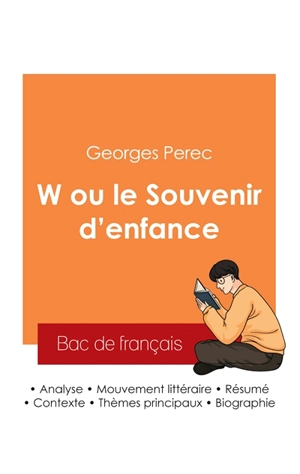 Réussir son Bac de français 2025 : Analyse du roman W ou le Souvenir d'enfance de Georges Perec - Georges Perec