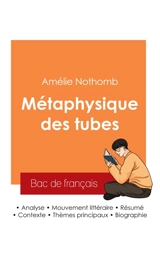 Réussir son Bac de français 2025 : Analyse du roman Métaphysique des tubes de Amélie Nothomb - Amélie Nothomb