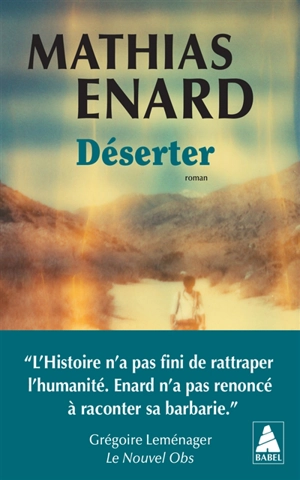 Déserter - Mathias Enard