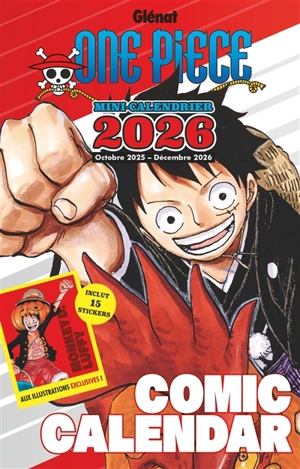 One Piece : Mini-calendrier 2026 - Eiichiro Oda