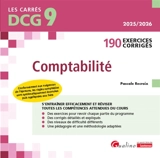 Comptabilité : 190 exercices corrigés : DCG 9, 2025-2026 - Pascale Recroix