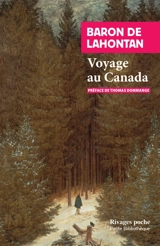 Voyage au Canada - Louis-Armand de Lom d'Arce La Hontan