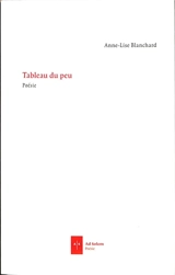 Tableau du peu - Anne-Lise Blanchard