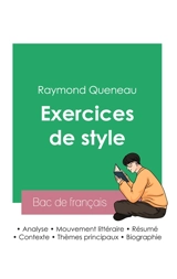 Réussir son Bac de français 2023 : Analyse de l'ouvrage Exercices de style de Raymond Queneau - Queneau, Raymond