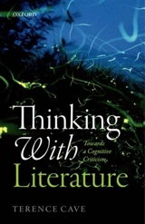 Thinking With Literature - Terence Cave