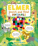 Elmer Search and Find Animals - Mckee, David