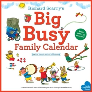 Big Busy Family Calendar 2023 : Wall Calendar - Richard Scarry