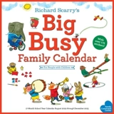 Big Busy Family Calendar 2023 : Wall Calendar - Richard Scarry