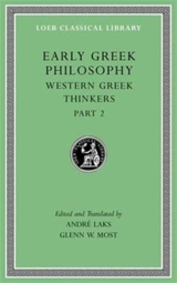 Early Greek Philosophy, Volume V : Western Greek Thinkers, Part 2 - André Laks