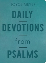 Daily Devotions from Psalms (Leather Fine Binding) - Joyce Meyer