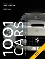 1001 Cars To Dream of Driving Before You Die - Heptinsall, Simon