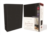 NKJV, Journal the Word Reference Bible, Hardcover, Black, Red Letter : Let Scripture Explain Scripture. Reflect on What You Learn. - Nelson, Thomas