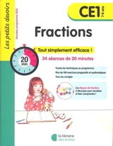 Fractions CE1, 7-8 ans : 34 séances de 20 minutes : nouveau programme 2025 - Laura Moreau