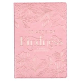 100 Acts of Kindness Pink Faux Leather Devotional - Julie Fisk