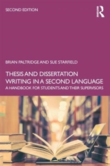 Thesis and Dissertation Writing in a Second Language - Brian Paltridge