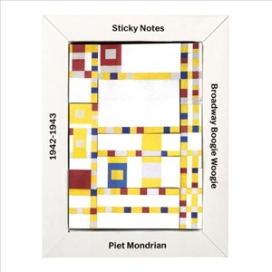 Moma Mondrian Sticky Notes Box : Contains 660 sticky Notes and Flags - Piet Mondrian