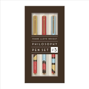 Frank Lloyd Wright Philosophy Pen Set - Peter Galison