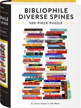 Bibliophile Diverse Spines : 500-Piece Puzzle - Mount, Jane Harper, Jamise