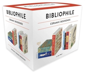 Bibliophile Ceramic Bookends - Mount, Jane