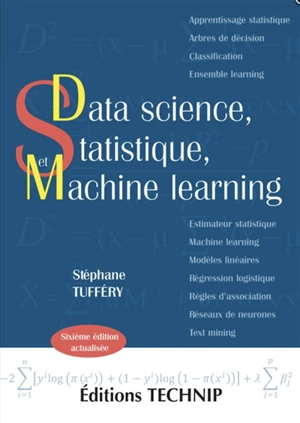 Data science, statistique et machine learning - Stéphane Tufféry