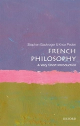 French Philosophy : A Very Short Introduction - Stephen Gaukroger