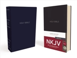 NKJV, Gift and Award Bible, Leather Look, Blue, Red Letter Edition - Thomas Nelson Gift Books