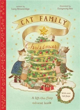 Cat Family Christmas : A Lift-the-Flap Advent Book - Lucy Brownridge